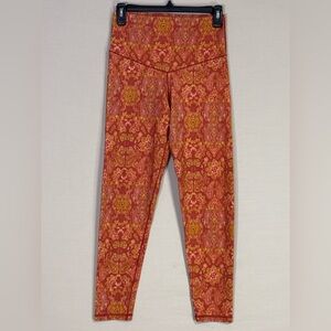 Aerie Chill Play Move Paisley Leggings Large High Rise